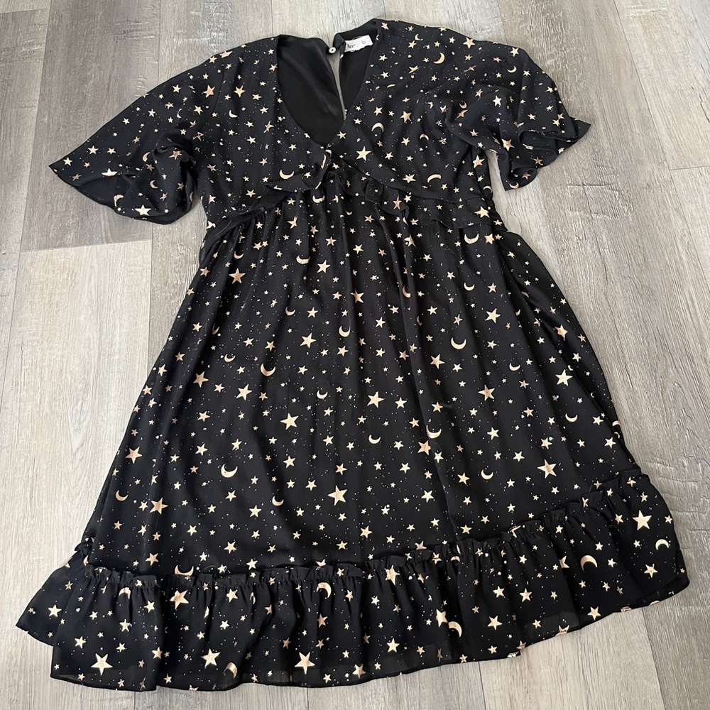 Galaxy babydoll dress